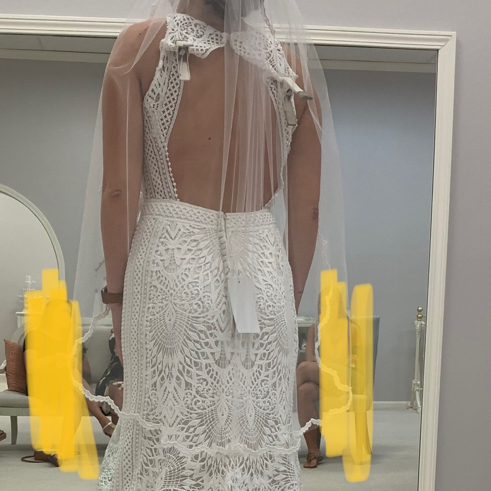 Wedding Dress and Veil